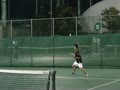テニスサークル　大阪vs名古屋　テニスオープン 試合風景2
